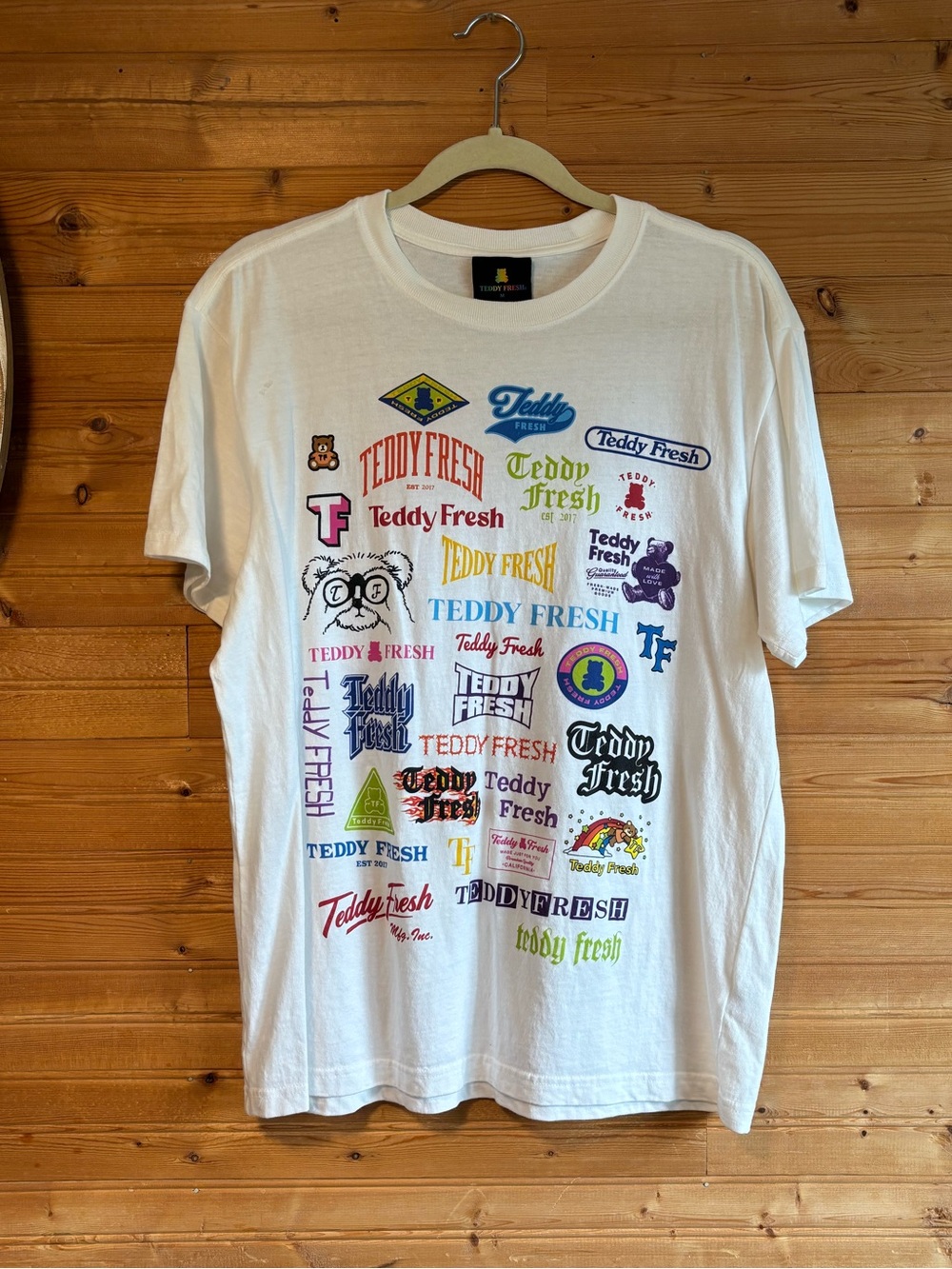 Teddy Fresh Colorful Logo Graphic Tee